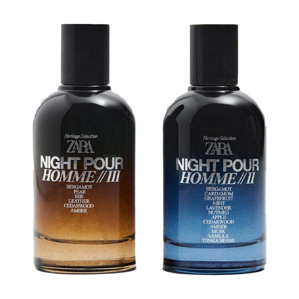 عطر دوقلو مردانه VANILLA COLLECTION 01 + VANILLA COLLECTION 02 EDP 2×100 ML